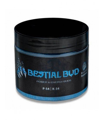 Envase de 250g de  fertilizante Bestial Bud.