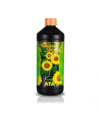 Envase de 1L de fertilizante Terra Max.