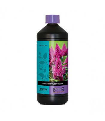 Botella de Blossom Builder versión líquida.