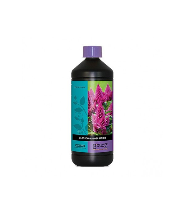 Botella de Blossom Builder versión líquida.