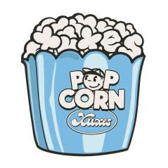 Sobre de Popcorn Xuxes de Blue Candy