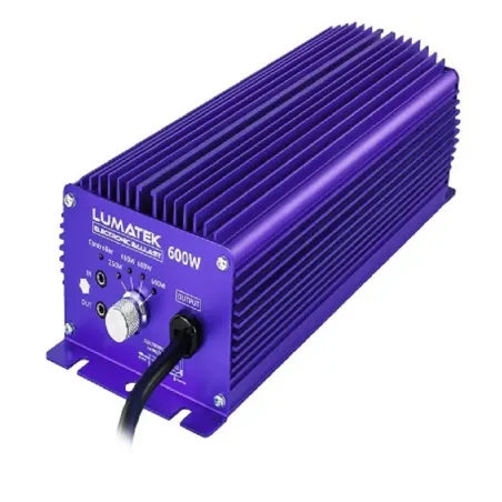 foto del Balastro electrónico regulable de Lumatek 600w 240v con regulador