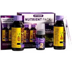 Imagen con los articulos del nutrient pack de atami