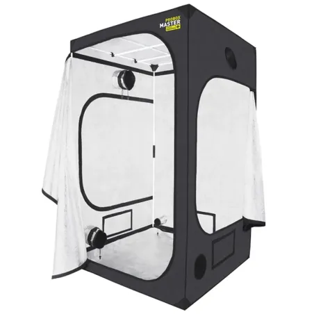 armario Probox Master visto desde en frente con ventanas y puerta abiertas