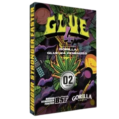 Envase de la Gorilla Glue #4 de  BSF Seeds