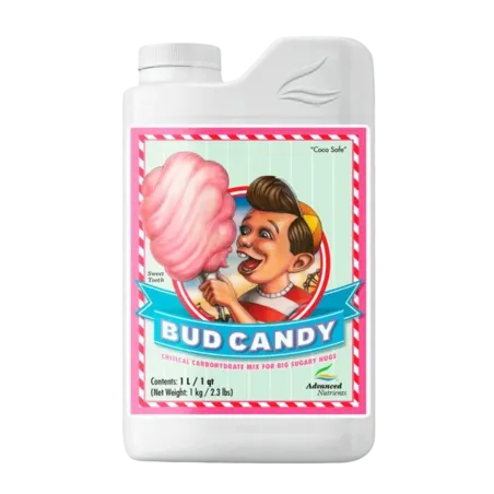 Envase de Bud Candy de Advanced Nutrients, para aportar los carbohidratos necesarios a tus plantas.