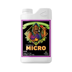 Envase de 1 litro de Micro Ph Perfect de Advanced Nutrients.