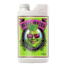 Envase de Big Bud Liquid de Advanced Nutrients.