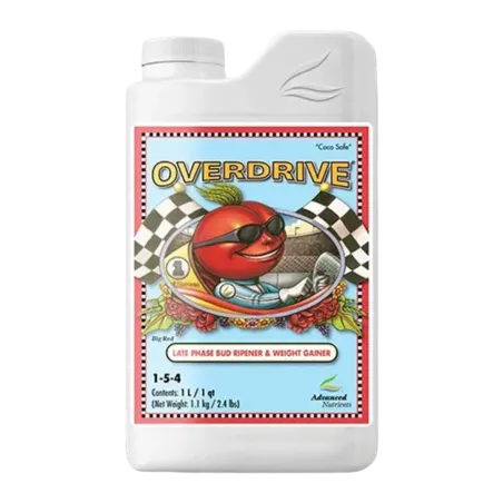 Envase de Overdrive de Advanced Nutrients.