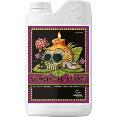 Envase de Voodoo Juice de Advanced Nutrients.