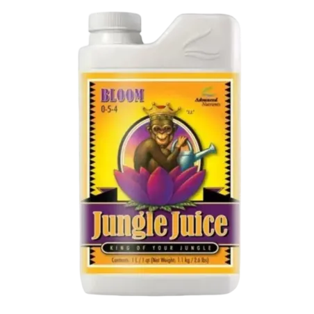 Envase de Jungle Juice Bloom de Advanced Nutrients.