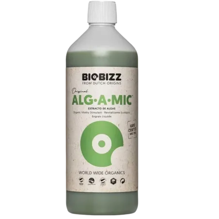 Envase de 1 litro de Alg-A-Mic de Biobizz.