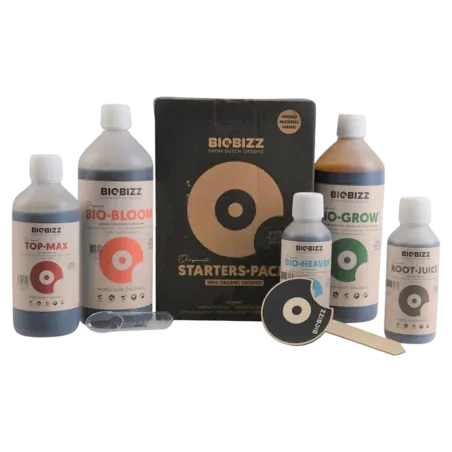 Pack de fertilizantes de Starter Pack de Biobizz.
