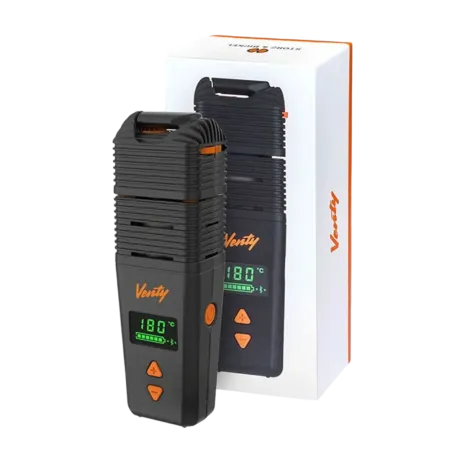 Caja y Vaporizador Venty de Storz & Bickel.