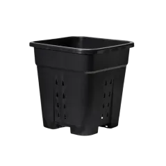 Maceta POT AIR, de frente, especial para cultivo LED.