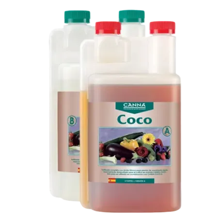 Envases de Coco A y B de Canna.
