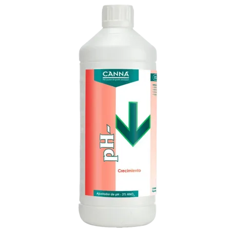 Botella de Ph- Crecimiento, para reducir el grado de acidez, de Canna.