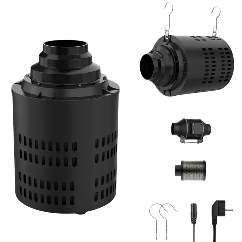 Extractor EC con filtro incorporado