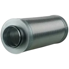 Silenciador flexible para tus conductos de extracción, fabricado en metal.