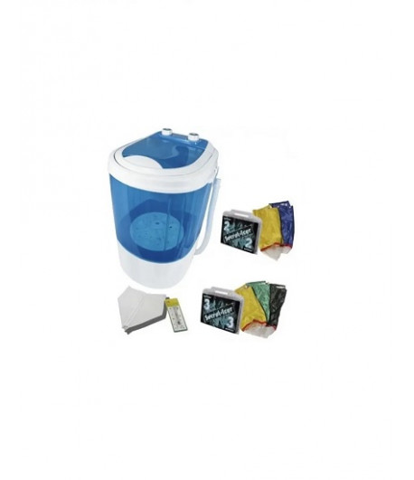Lavadora Secret Icer, con opción de set de dos bolsas o de tres.