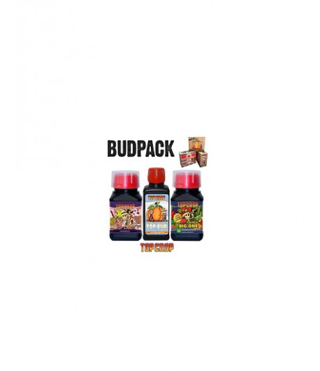 Conjunto de productos Bud Pack, ideado para la floración.