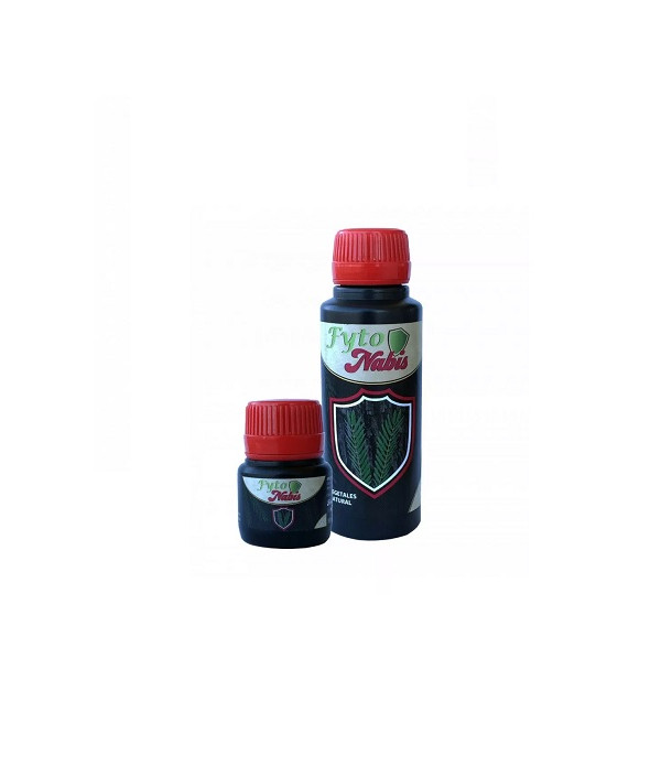 Dos envases de funguicida Fytonabis, de 30ml y 125ml.